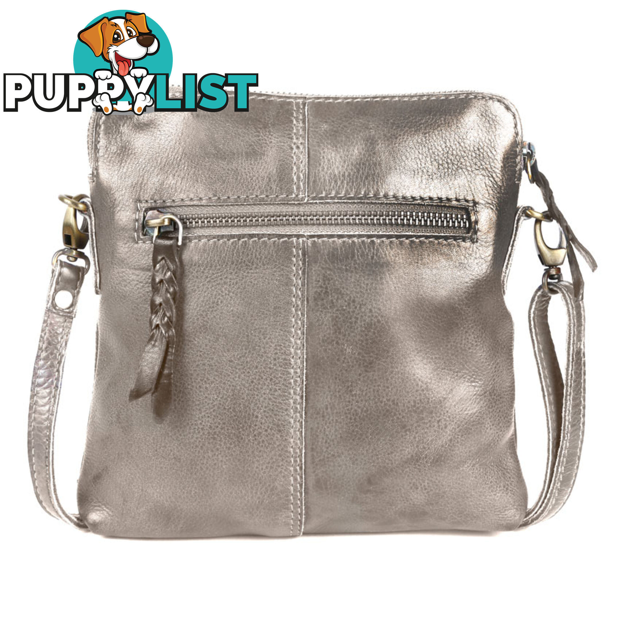 WEST GREY GENUINE LEATHER LADIES HANDBAG