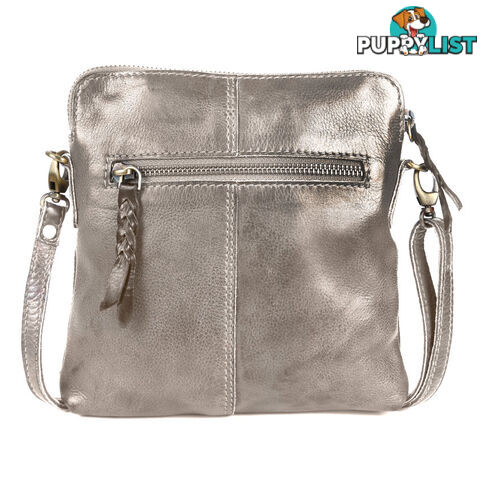 WEST GREY GENUINE LEATHER LADIES HANDBAG