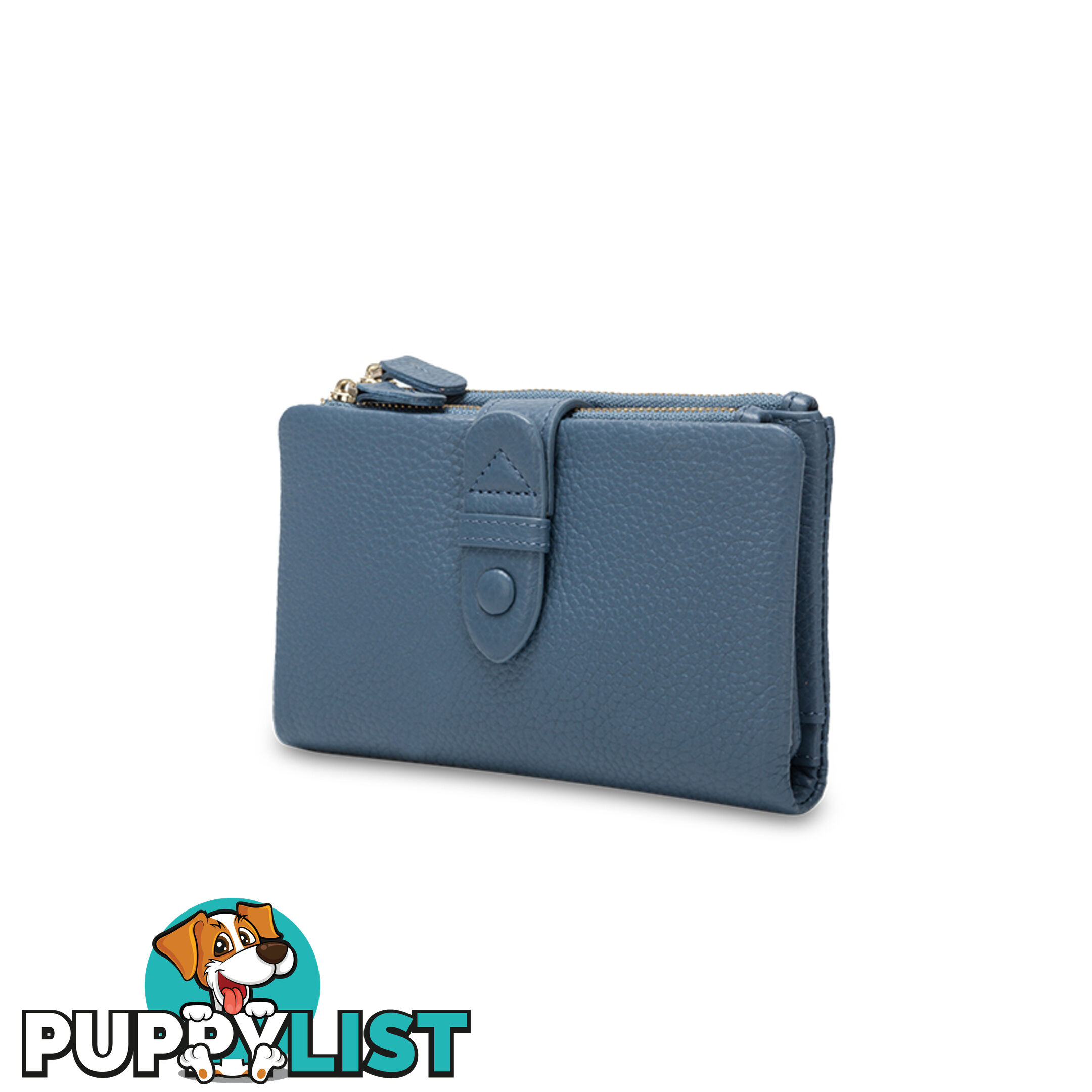 PAYTON Blue Womens Leather Wallet