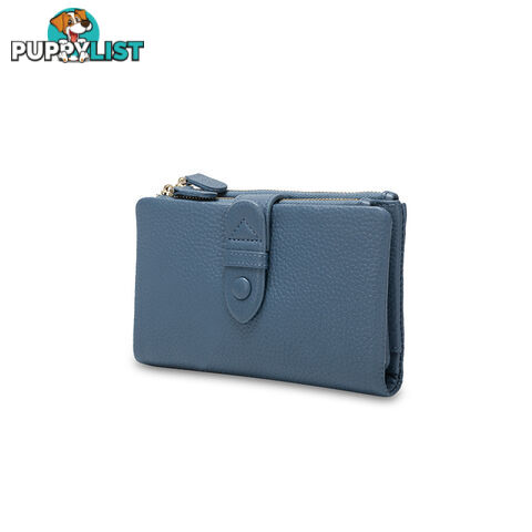 PAYTON Blue Womens Leather Wallet