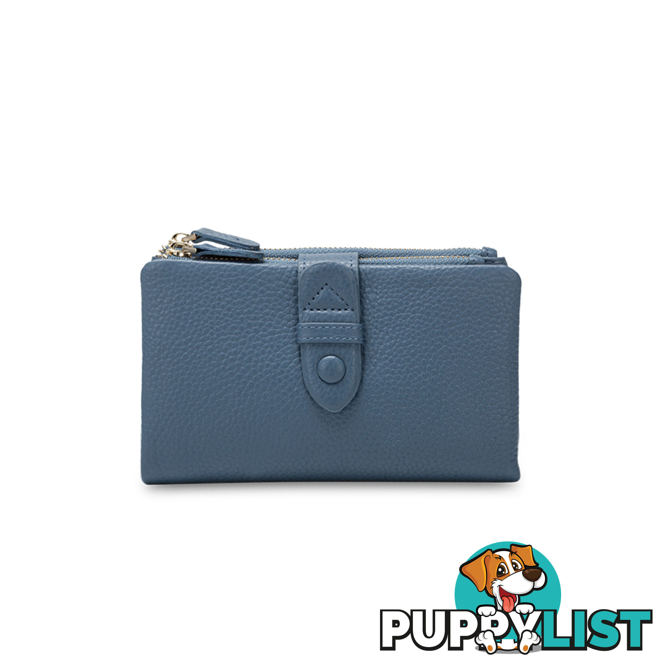 PAYTON Blue Womens Leather Wallet