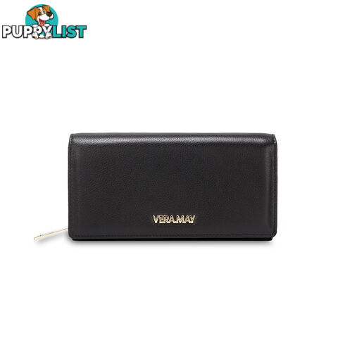 LW3LS Black Genuine Leather Wallet