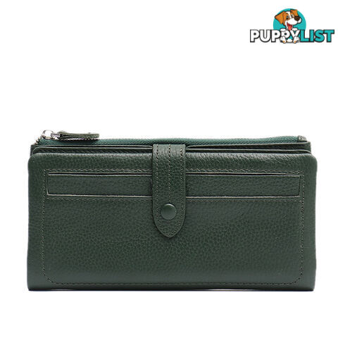 SAWYER Green Women Leather Wallet