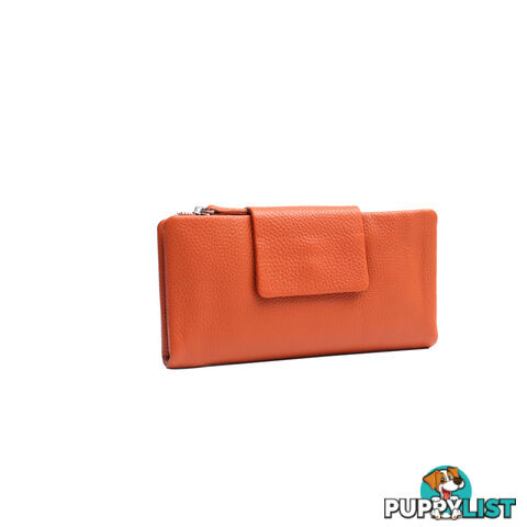 MAKI TAN GENUINE LEATHER LADIES WALLET