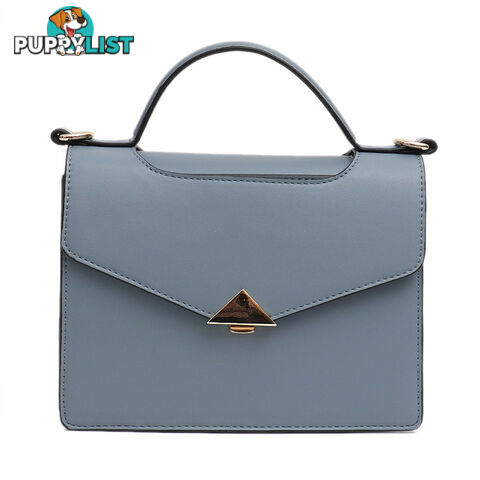 PEACE BLUE VEGAN LEATHER WOMENS HANDBAG