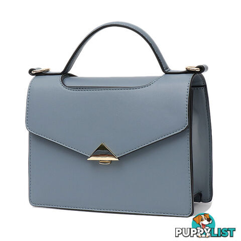 PEACE BLUE VEGAN LEATHER WOMENS HANDBAG