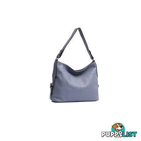 ASIM BLUE GENUINE LEATHER LADIES HANDBAG