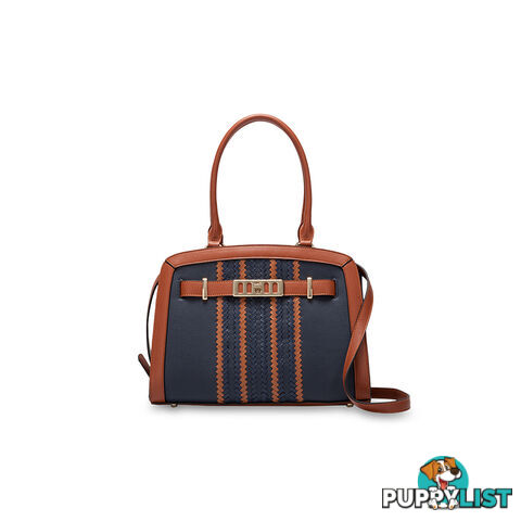 PERLA Navy Womens Handbag