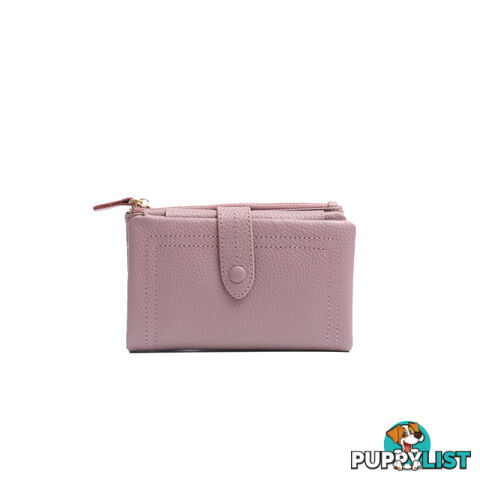 KYM PINK GENUINE LEATHER LADIES SMALL WALLET