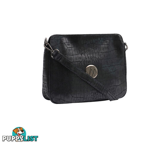 ATARA MIDNIGHT GENUINE LEATHER LADIES HANDBAG