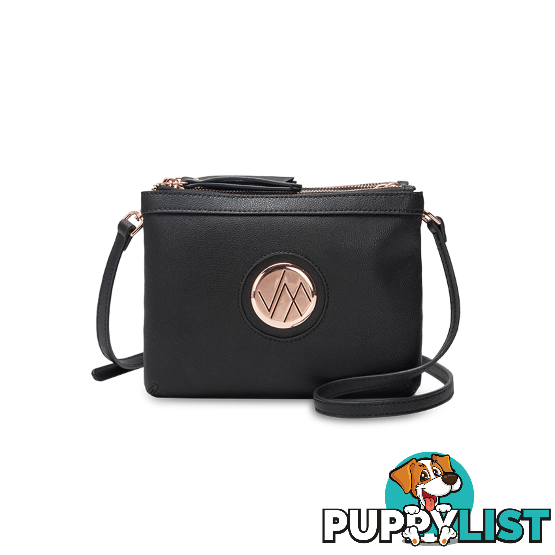 DAYDREAM BLACK GENUINE LEATHER LADIES HANDBAG