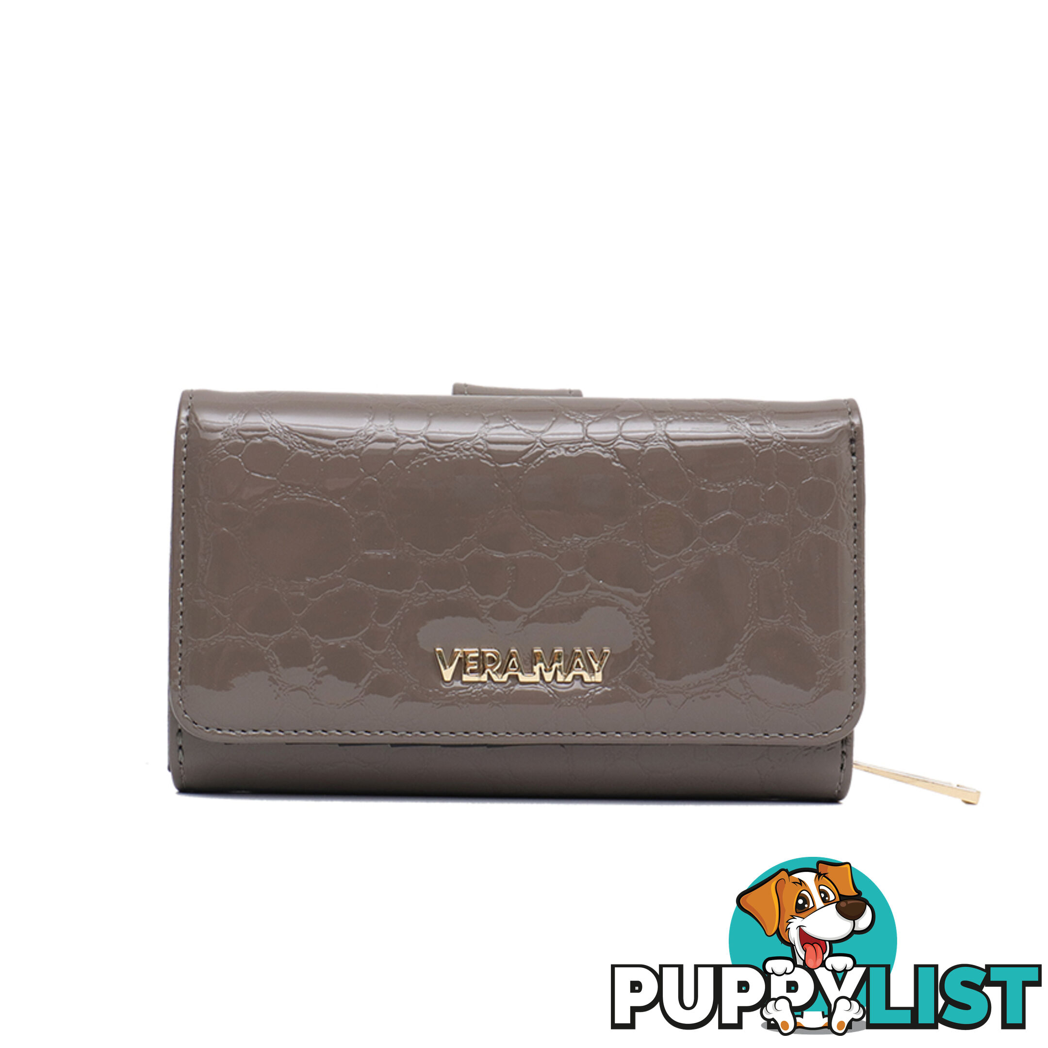 LW5M Mushroom Genuine Leather Wallet