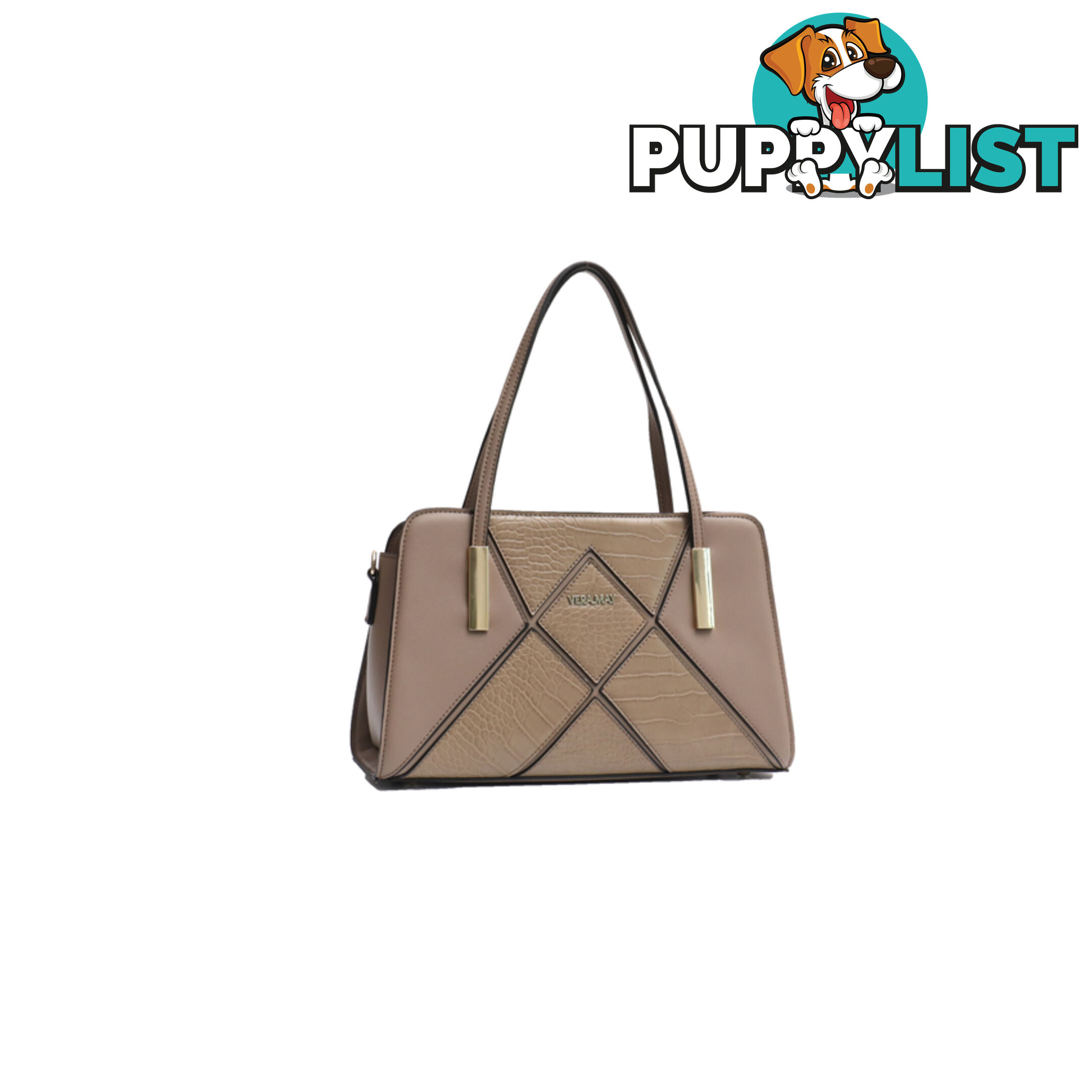 SHANNON LATTE VEGAN LEATHER LADIES HANDBAG