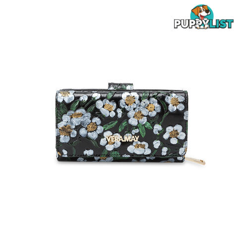 LW5M Daisy Floral Genuine Leather Wallet