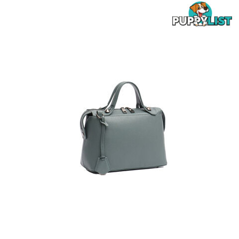 DANIKA TEAL GENUINE LEATHER LADIES HANDBAG