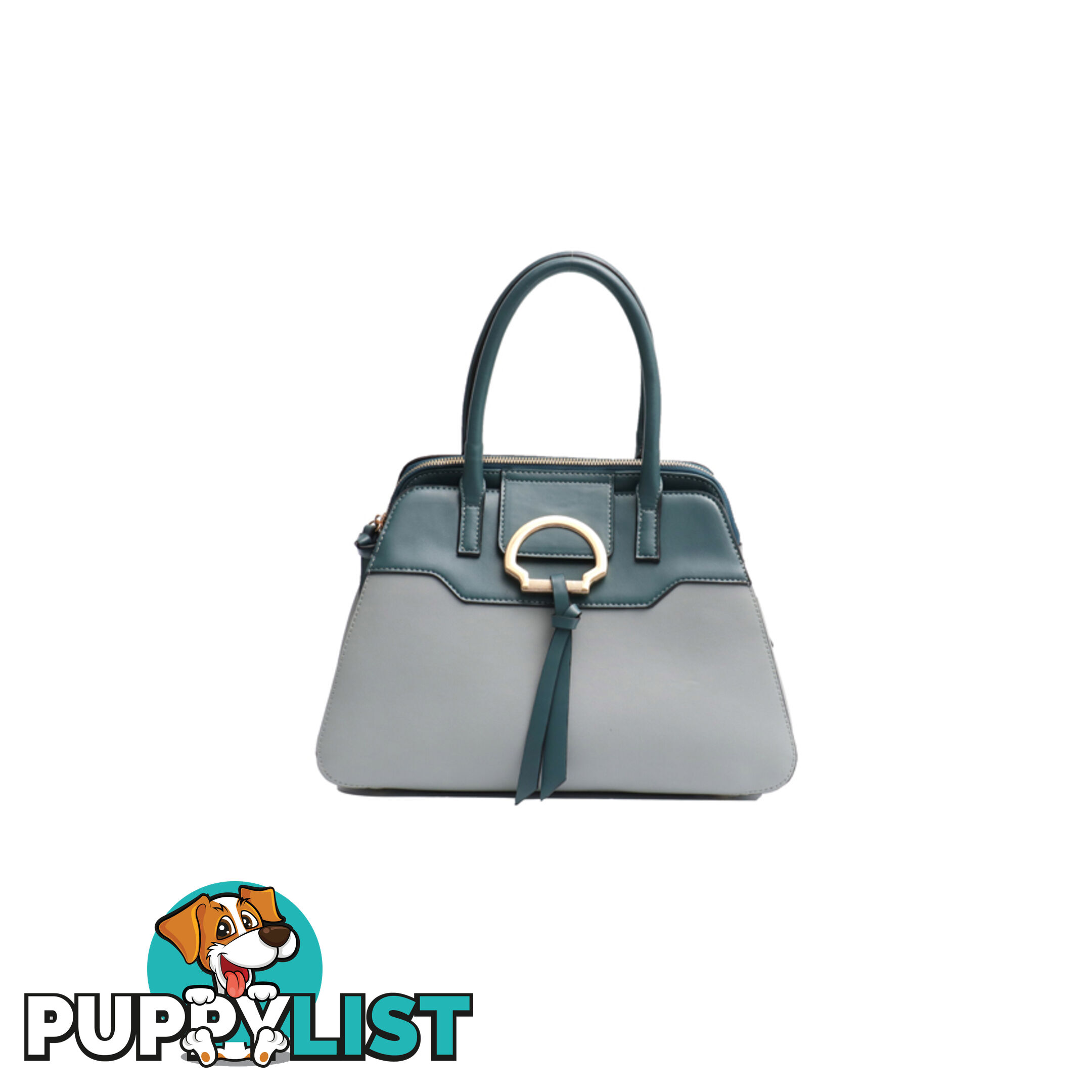 ARTIKA BLUE VEGAN LEATHER LADIES HANDBAG