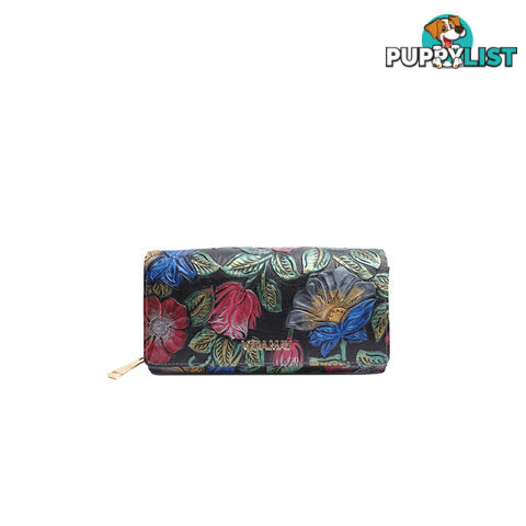 LW3L BANKSIA PATENT GENUINE LEATHER LADIES WALLET