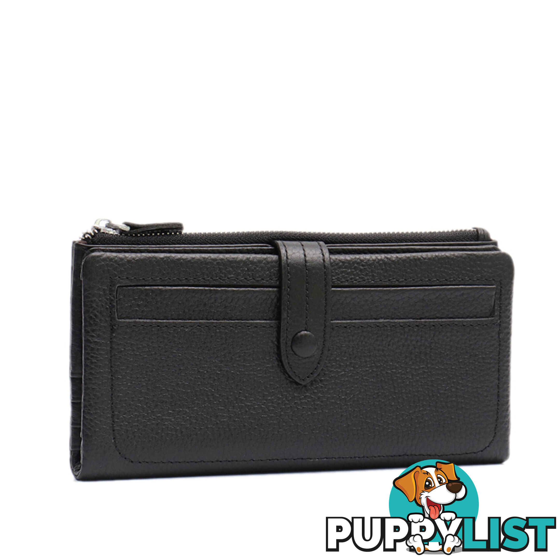 SAWYER Black Women Leather Wallet