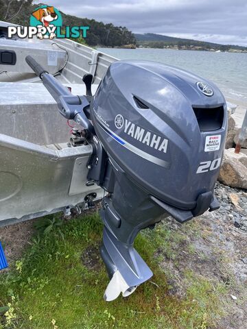 2014 Stacer Proline  3.75. 2014 20hp Yamaha 4 stroke motor. 2014 Telwater trailer. Both registered.