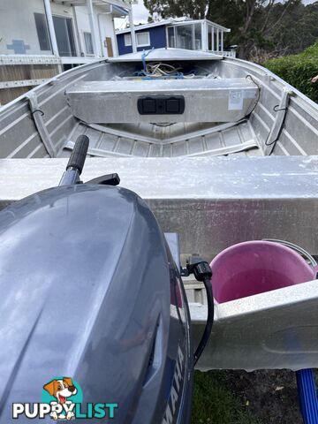 2014 Stacer Proline  3.75. 2014 20hp Yamaha 4 stroke motor. 2014 Telwater trailer. Both registered.