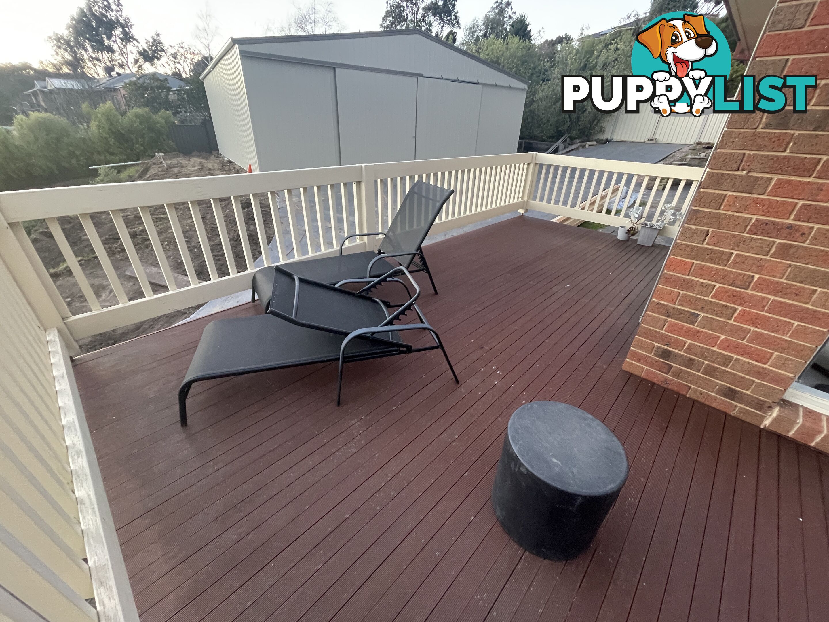 Merbau deck boards 70mm with nails