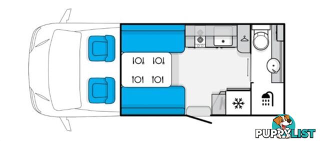 2023 JAYCO CONQUEST 20FT RM 20 5,CQ MOTOR HOME
