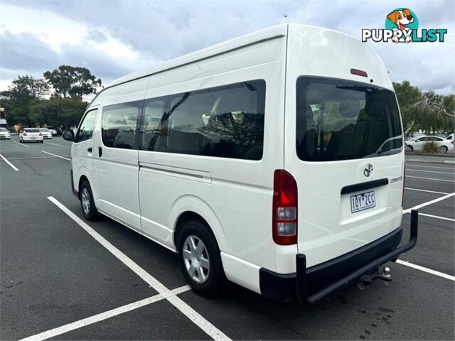 2019 TOYOTA HIACE COMMUTER KDH223RMY16 BUS