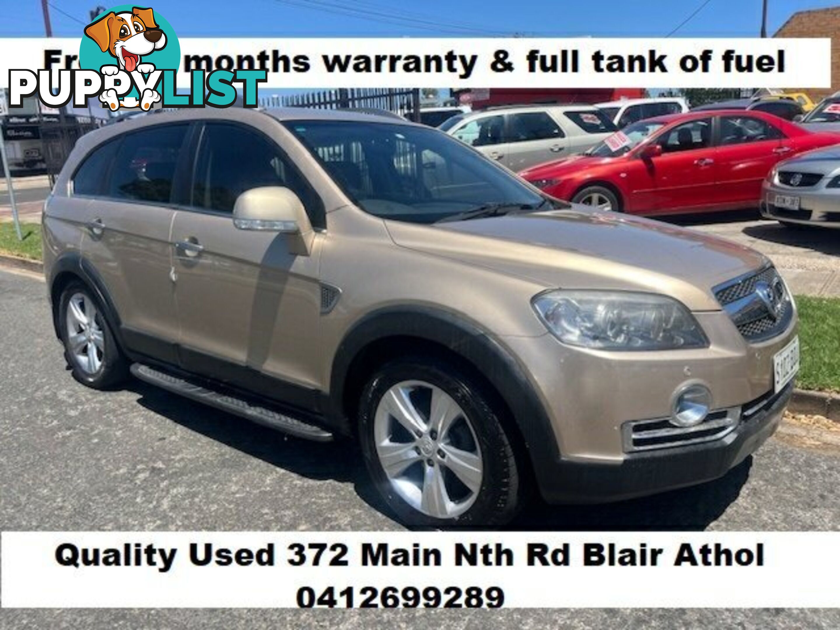 2008 HOLDEN CAPTIVA CG  WAGON