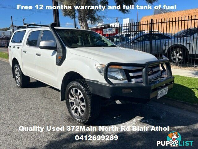 2015 FORD RANGER PX  DUAL CAB UTILITY