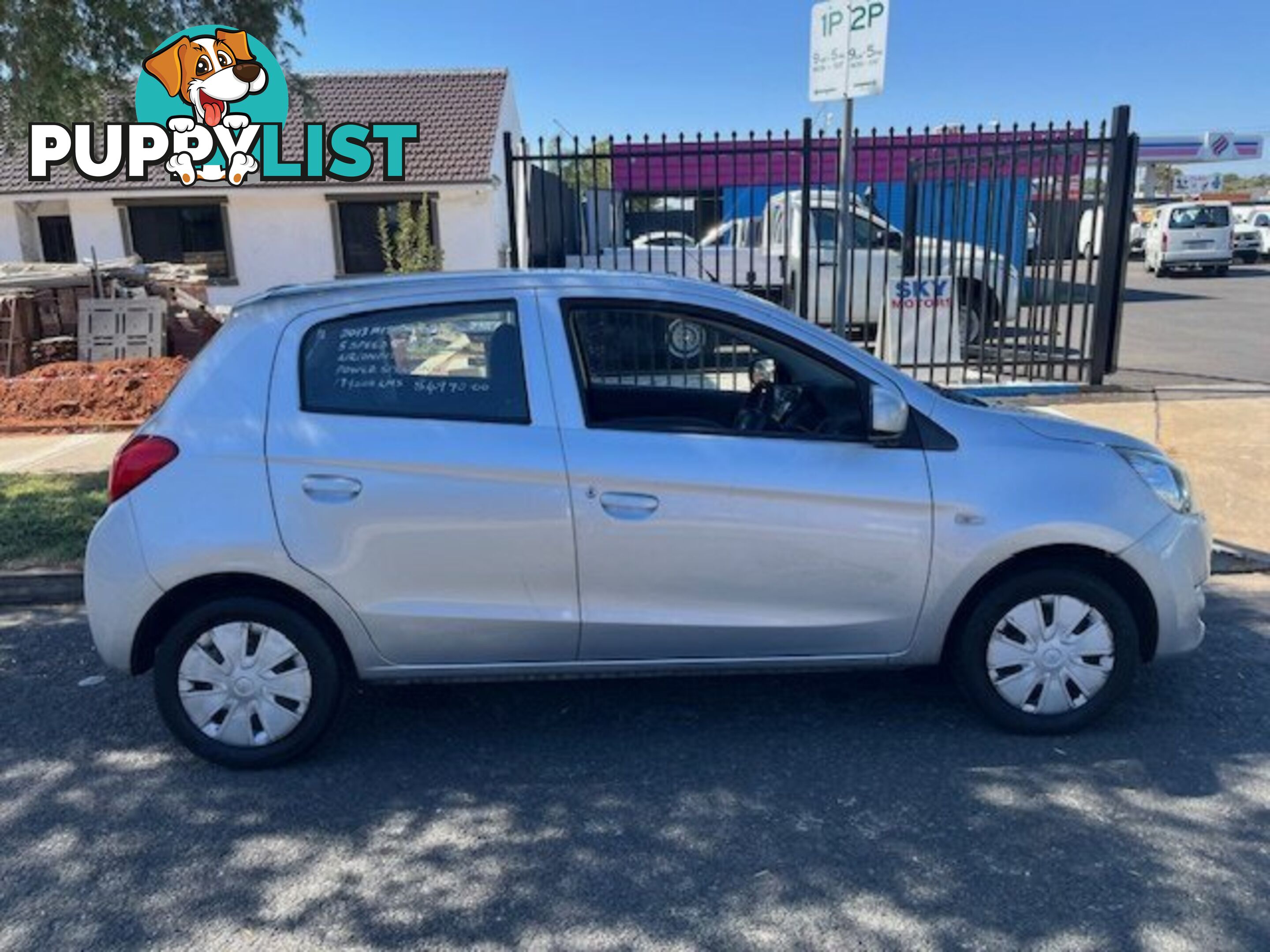 2013 MITSUBISHI MIRAGE LA  HATCHBACK