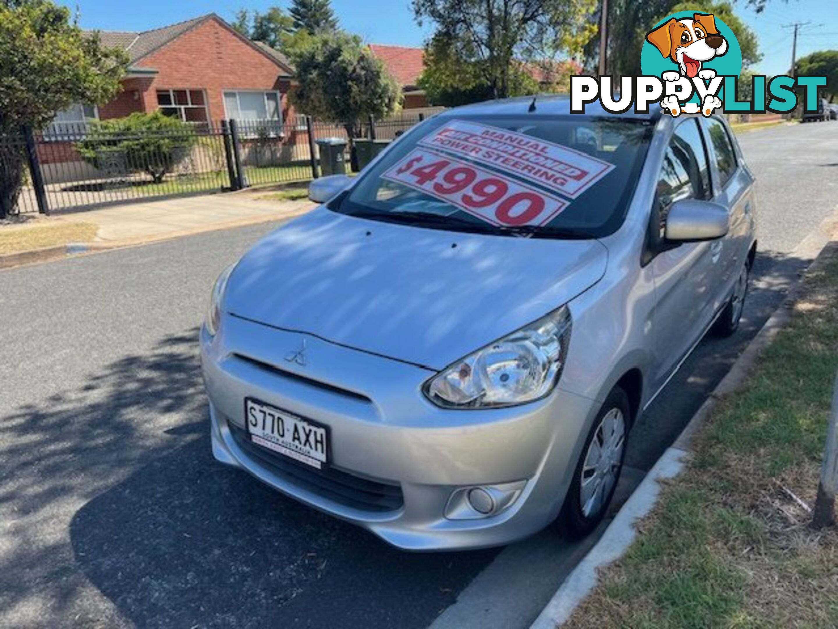 2013 MITSUBISHI MIRAGE LA  HATCHBACK