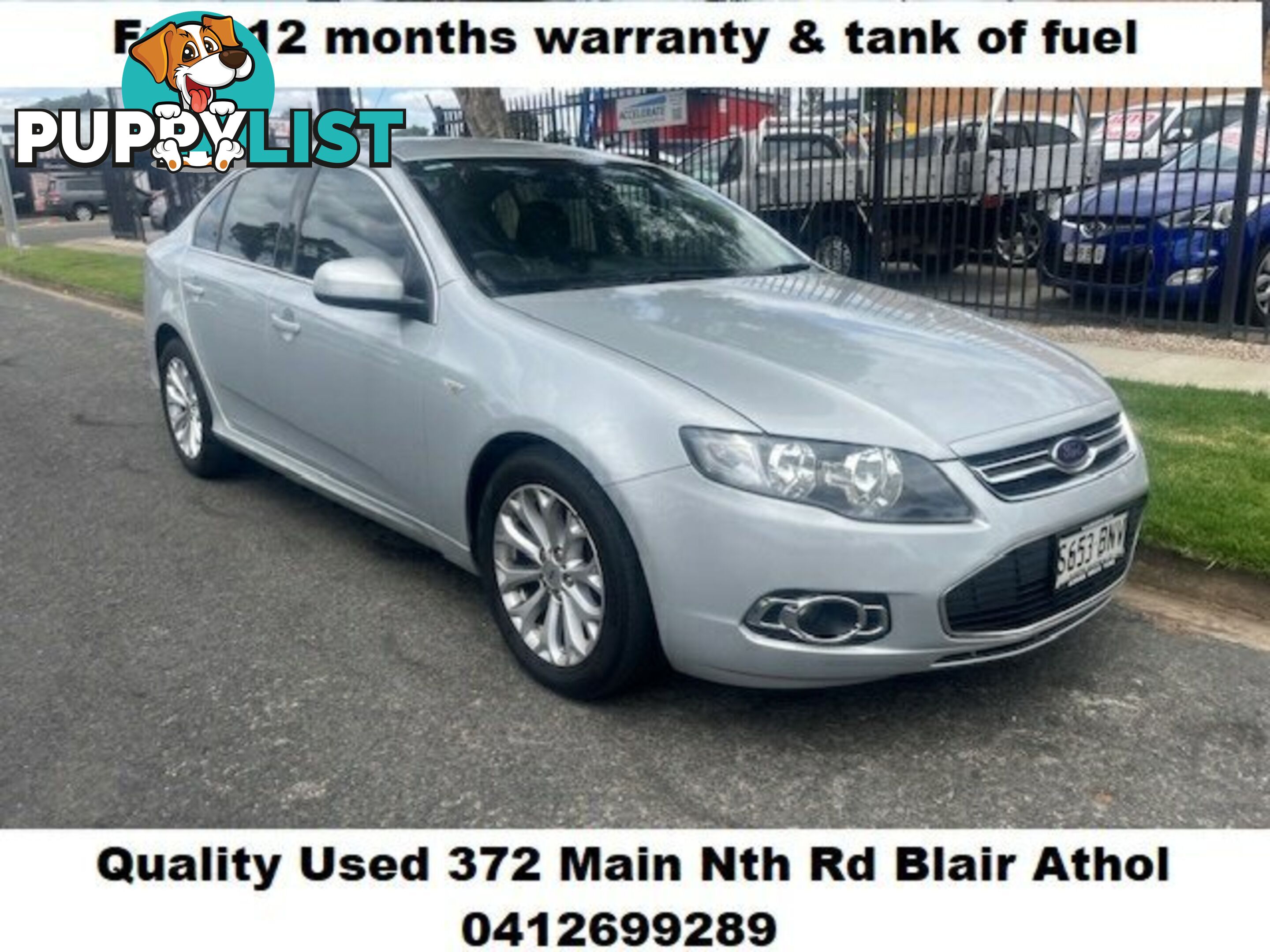 2012 FORD FALCON FG  SEDAN