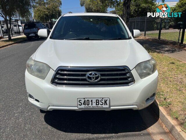 2009 TOYOTA KLUGER GSU40R  WAGON