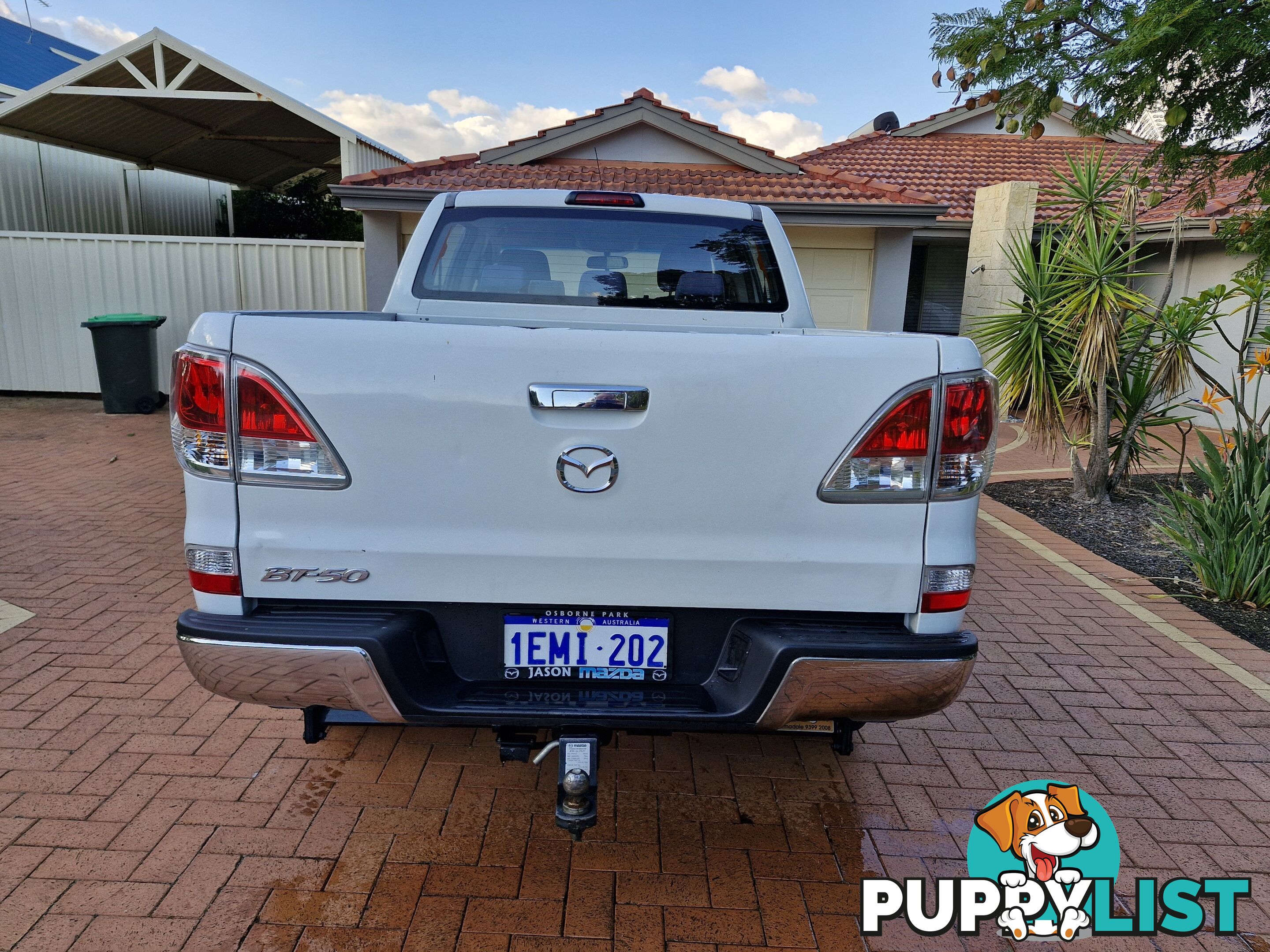 2014 Mazda BT-50 XTR Hi Rider 4x2 Ute Automatic