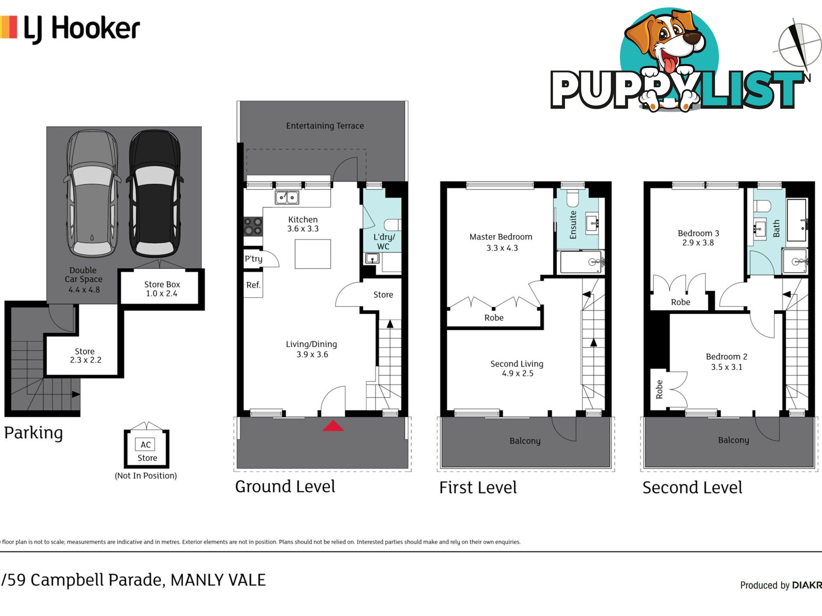 3/59 Campbell Parade MANLY VALE NSW 2093