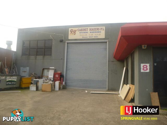 Factory/8 Bando Road SPRINGVALE VIC 3171