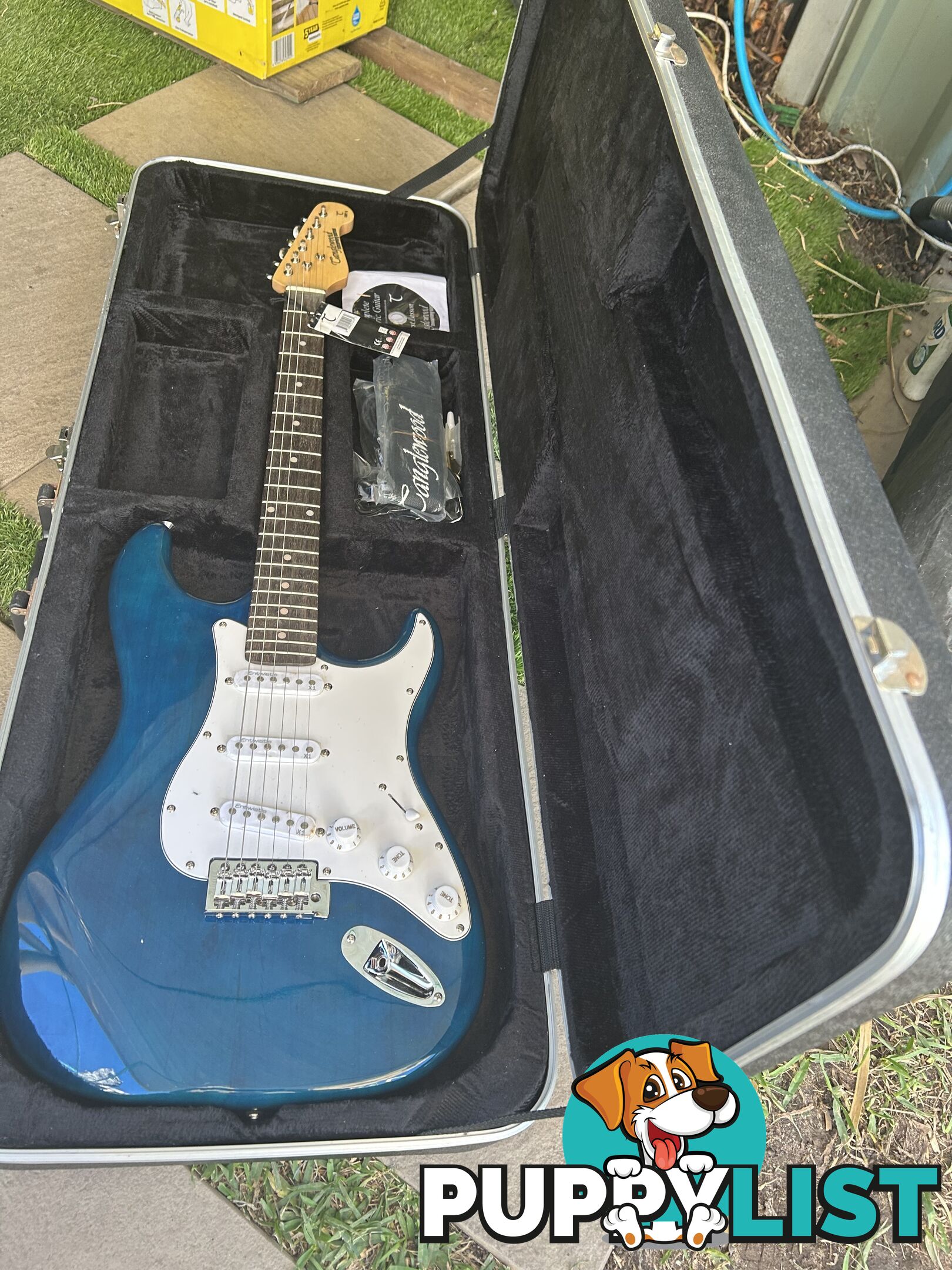 "Tanglewood" Discovery Series electric guitar with hard case