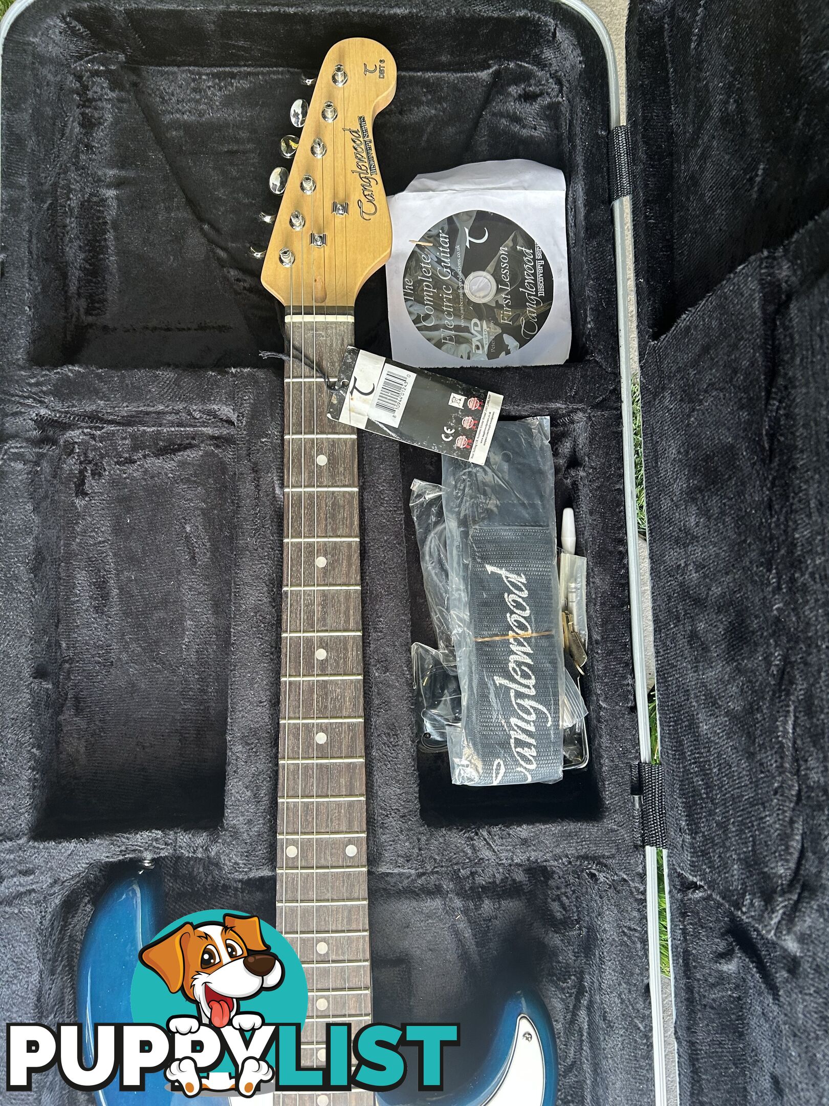 "Tanglewood" Discovery Series electric guitar with hard case