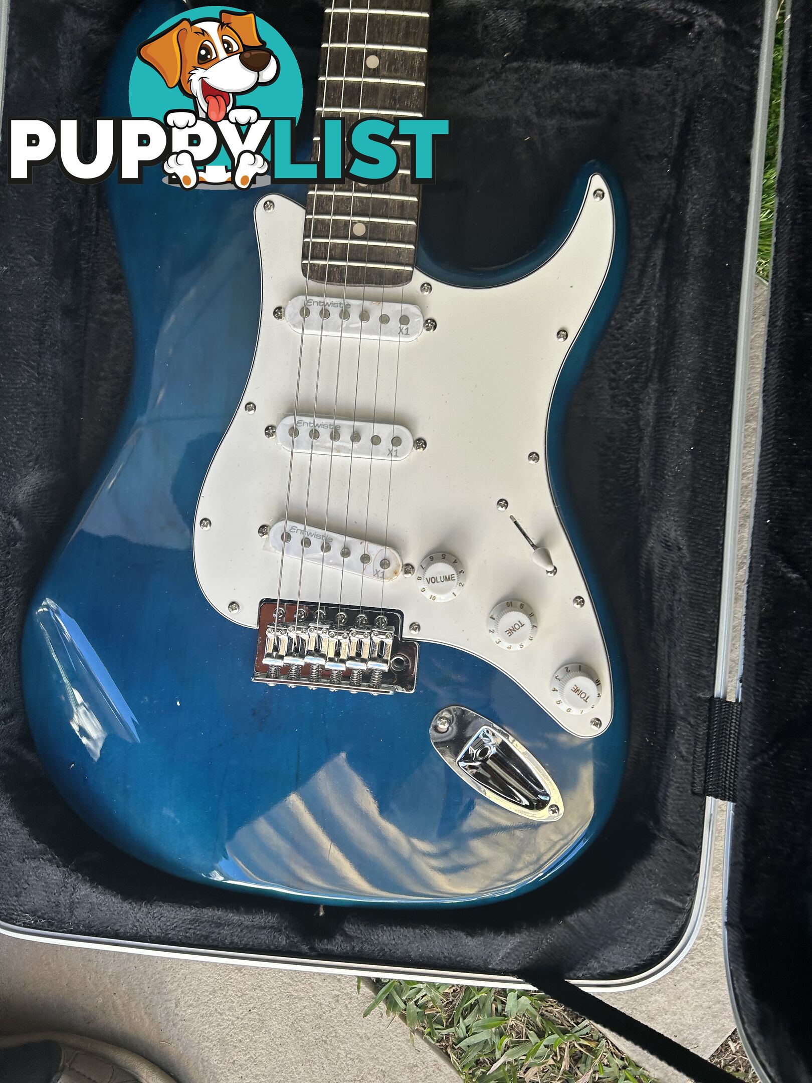 "Tanglewood" Discovery Series electric guitar with hard case