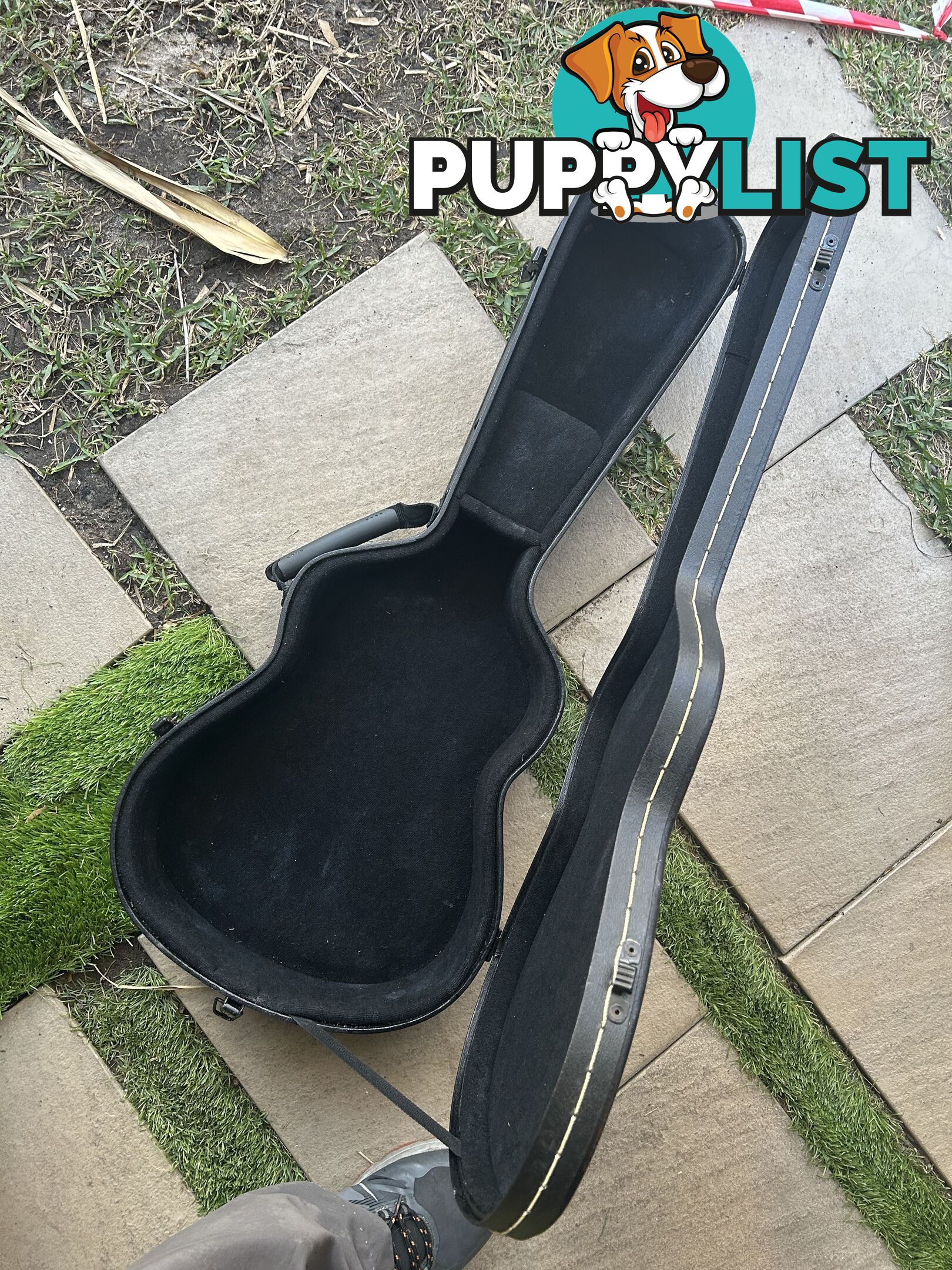 Small guitar hard case