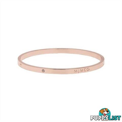 Mimco Neutrino Bangle Rose Gold BNWT & Dust Bag!