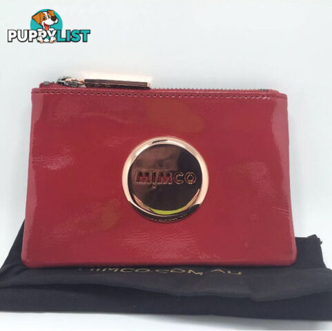 Mimco Mars Red MIM Pouch Small BNWT