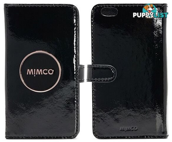 Mimco Iphone 7 or 7 Plus & 6 or 6 Plus Flip Cases Black BNWT