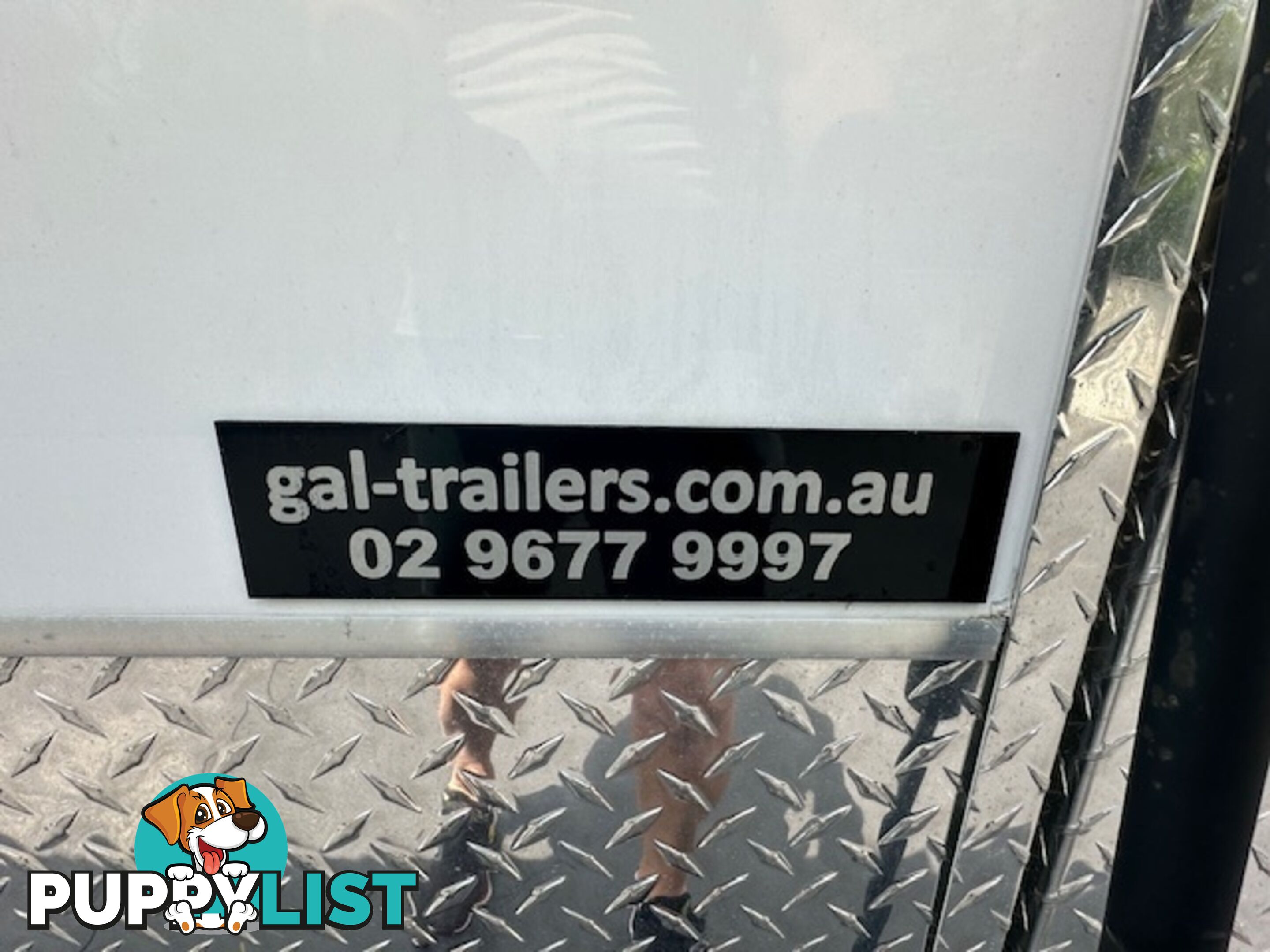 GAL BOX ALUMINIUM BIKE/CAMPING TRAILER 3600mm x 2300mm x 1800 TWIN AX