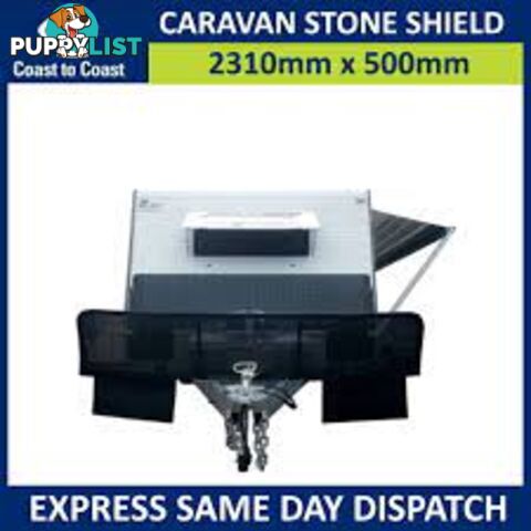 Caravan Stone Guard removable