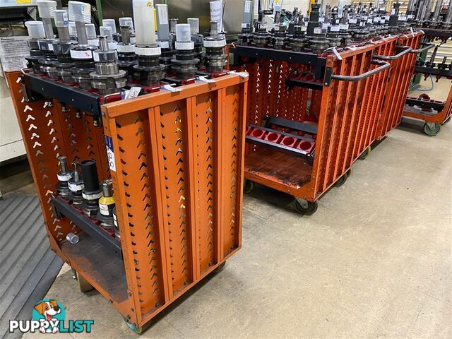 Qty of 6x Susta Mobile Tool Holding Trolleys