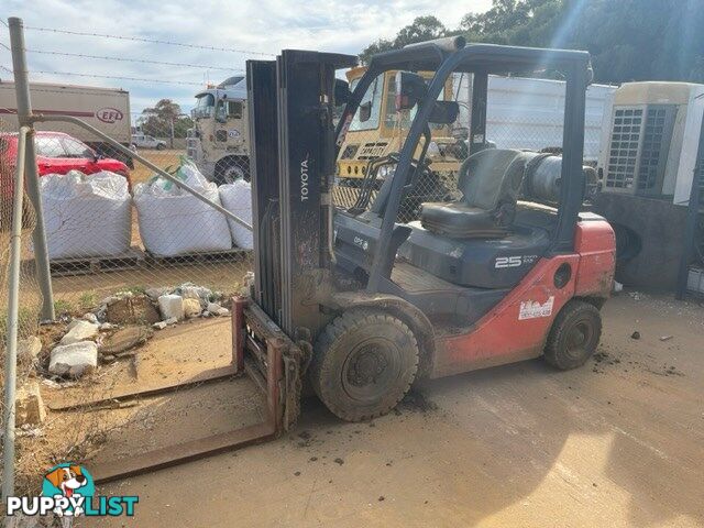 Toyota 25 Counterbalance Forklift