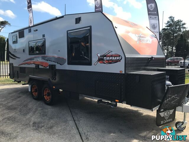 2021 JB CARAVANS 20.6 DIRT RJBOAD EXTREME REAR DOOR