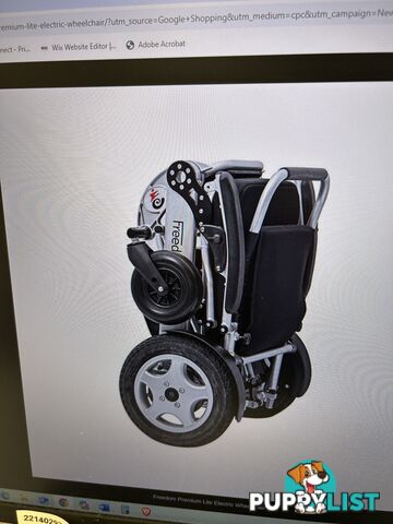 Premium electric mobility wheelchair