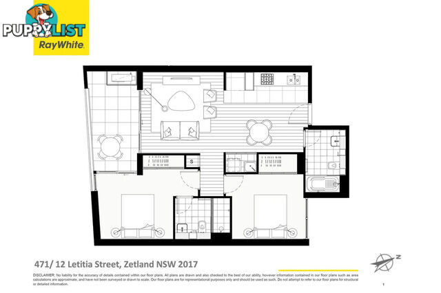417 12 Letitia Street Zetland NSW 2017
